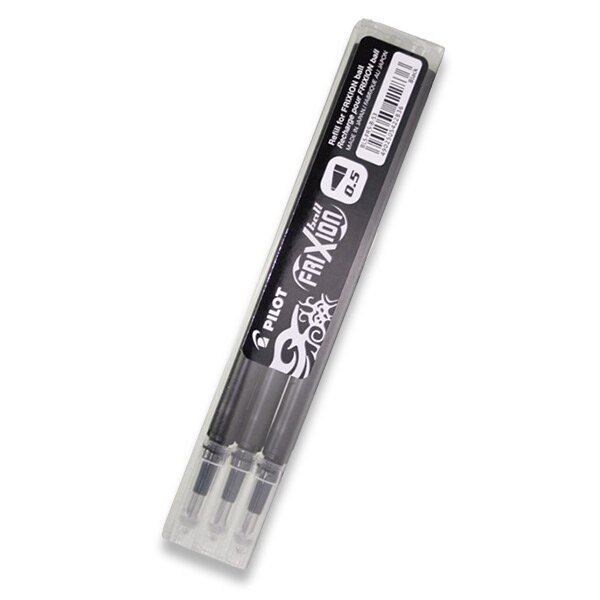PILOT náplň FriXion 05 černá-sada 3ks