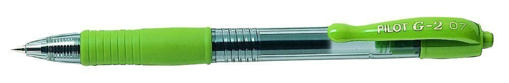 PILOT G-2 07 Roller světle zelená