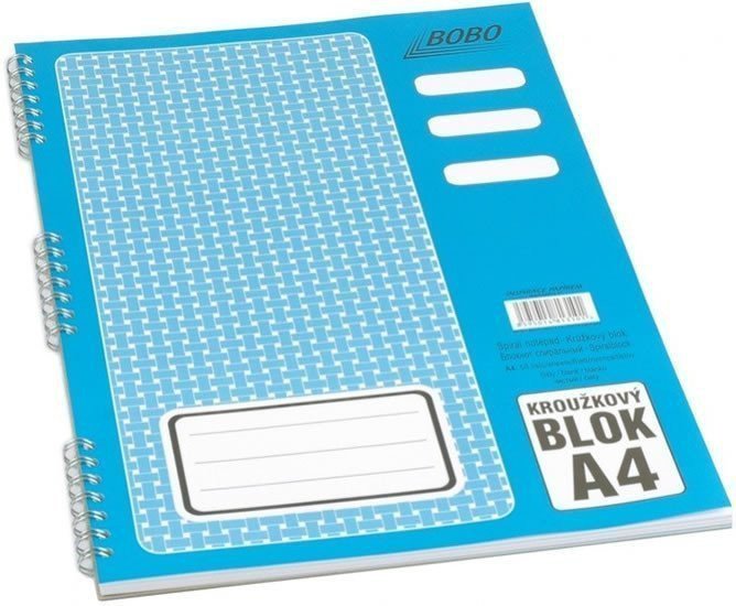 Blok s boční vazbou A4 čistý 50 listů