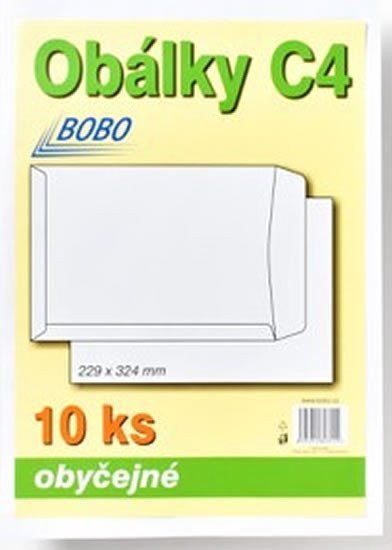 Obálky C4 obyčejné bal10ks