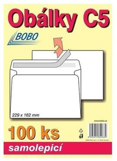 Obálky C5 samolepicí bal 100ks