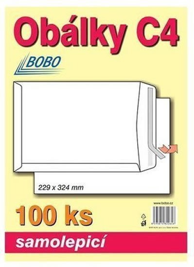 Obálky C4 samolepicí bal 100ks