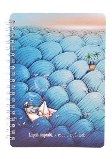 Kroužkový blok NADĚJE B6 linka 50 listů