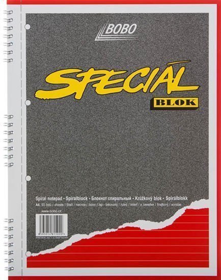 Speciál blok A4 linka 50 listů