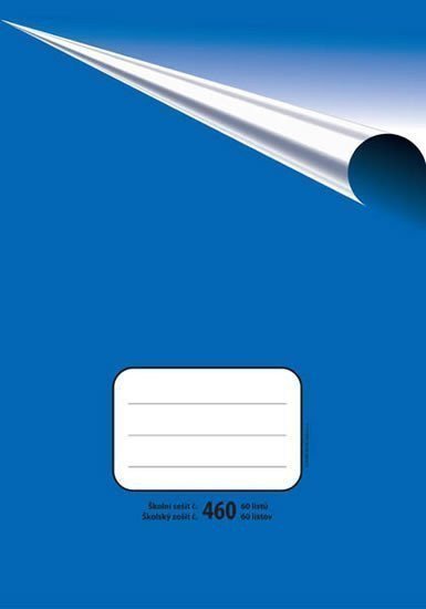 Školní sešit BOBO 460 bezdřevý