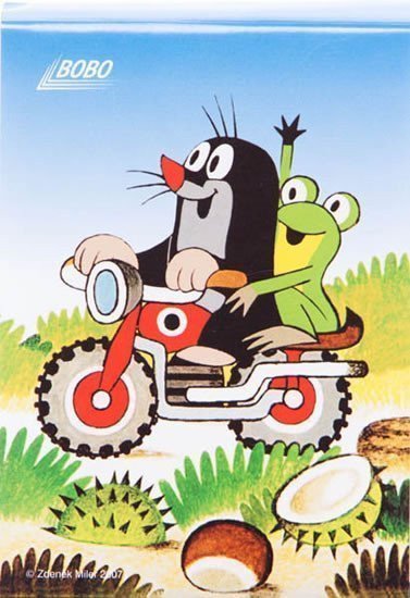 Poznámkový blok KRTEK A7 čistý 200 listů