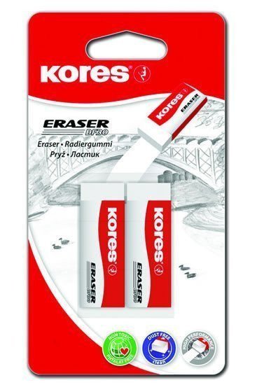 Kores Pryž KE20 BÍLÁ 60 x 21 x 10 mm 2 ks