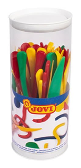 JOVI modelovací nože ekonomické balení 48ks 3 druhy BOX