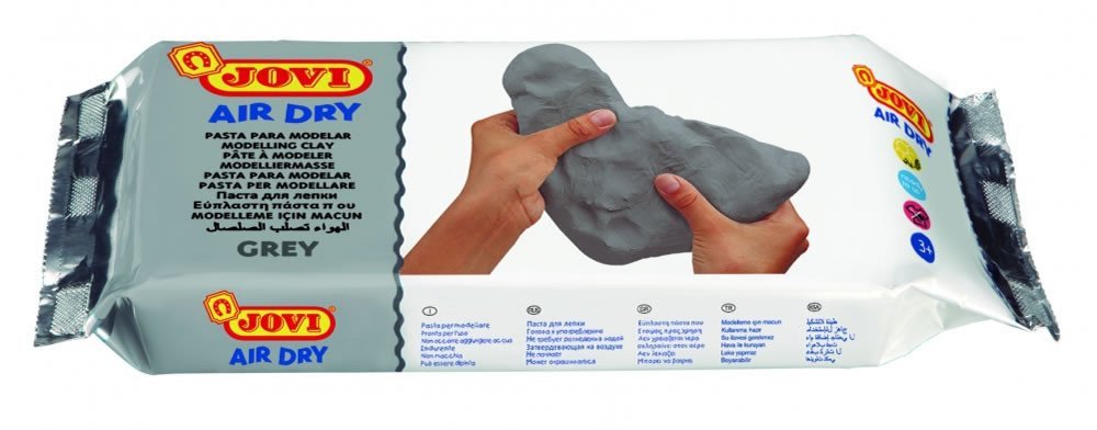 JOVI modelovací hmota samotvrdnoucí 500g šedá