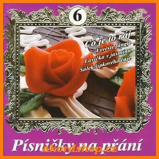 Písničky na přání 6 výběr lidovek - CD