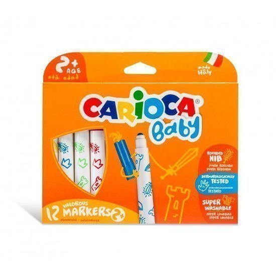 CARIOCA dětské fixy Baby 12 ks