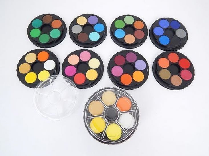 Koh-i-noor vodové barvyvodovky kulaté 48 barev