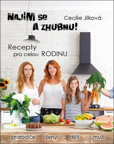 Najím se a zhubnu - Recepty pro celou rodinu – Jílková Cecílie