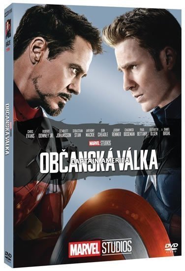 Captain America Občanská válka DVD - Edice Marvel 10 let