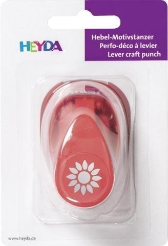 HEYDA ozdobná děrovačka velikost S - slunečnice 17 cm