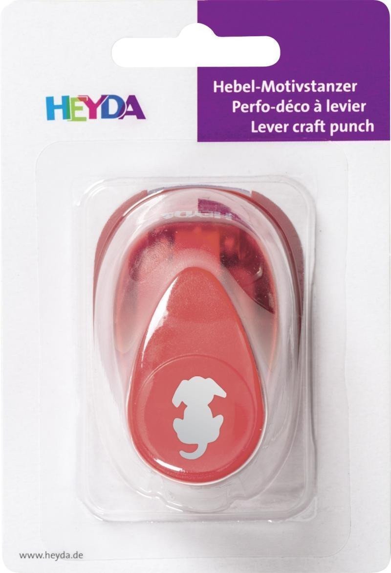 HEYDA ozdobná děrovačka velikost S - pejsek 17 cm