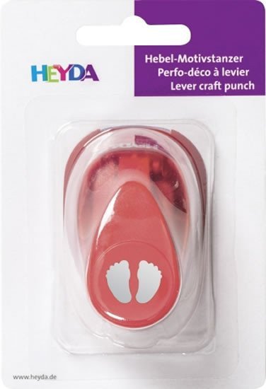 HEYDA ozdobná děrovačka velikost S - nohy 17 cm