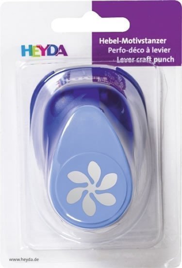 HEYDA ozdobná děrovačka velikost L - květ 25 cm