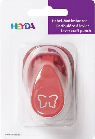 HEYDA ozdobná děrovačka 3D velikost S - motýl 17 cm