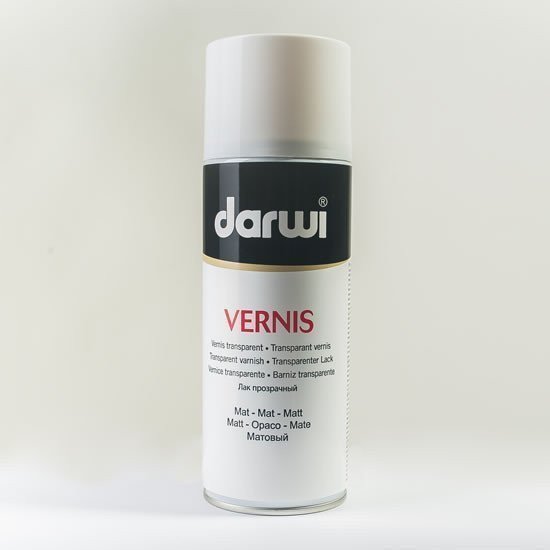 DARWI transparentní lak matný 400 ml v