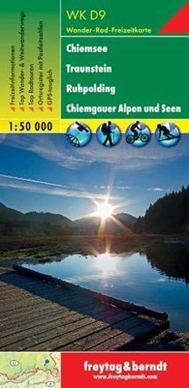 WKD 9 Chimsee-Traunstein-Ruhpolding 150 000 turistická mapa