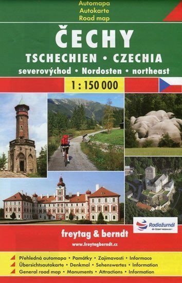 Čechy - severovýchod infomapa