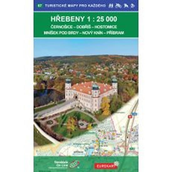 Hřebeny 125 000 67 Turistické mapy pro každého