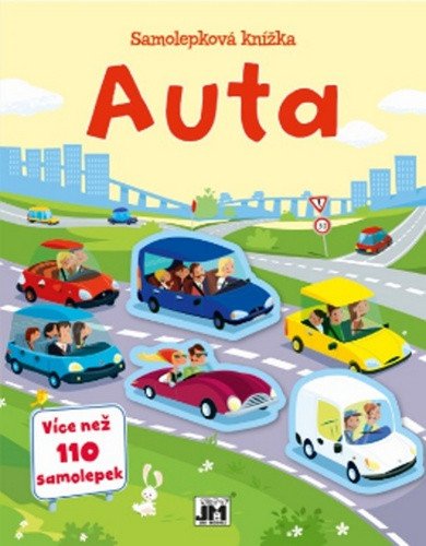 Auta - Samolepková knížka