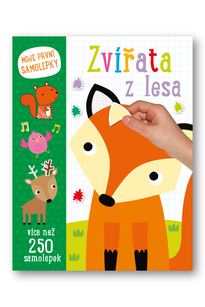 Zvířata z lesa - Moje první samolepky