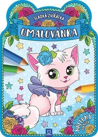 Sladká zvířátka - Omalovánka –