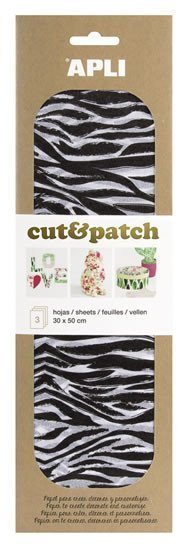 APLI CutPatch papír 30 x 50 cm - Zebra 3 ks