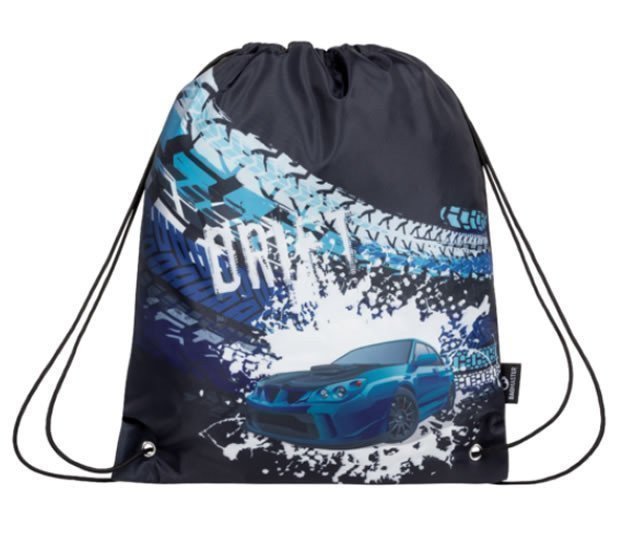 Bagmaster Školní vak na přezůvky SHOES ALFA 20 D BLUEGRAYBLACK