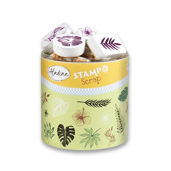 Razítka Stampo Scrap - tropické listy