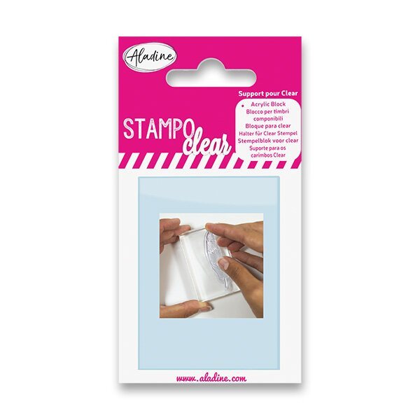 Stampo Clear Akrylový průhledný blok - 5x85 cm