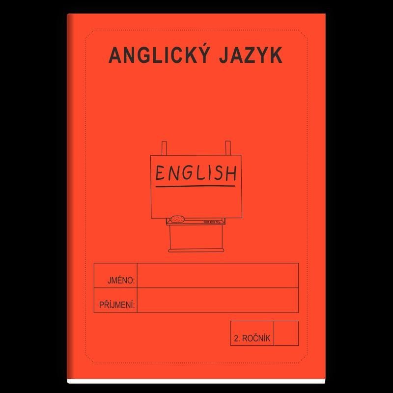 Anglický jazyk 2 ročník - školní sešit