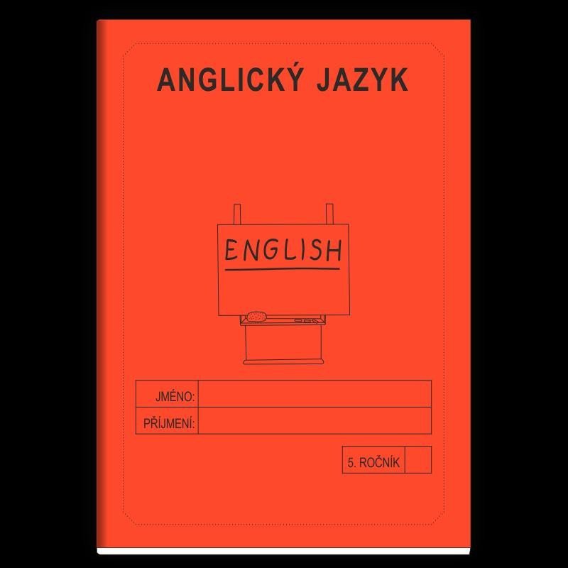 Anglický jazyk 5 ročník - školní sešit
