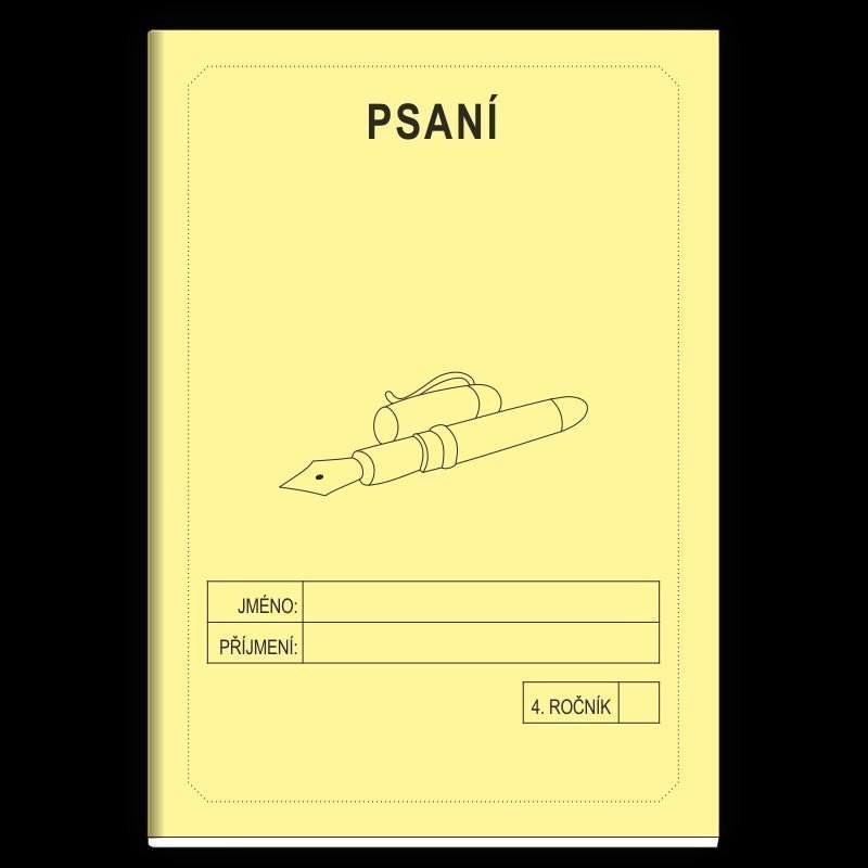 Psaní 4 ročník - školní sešit