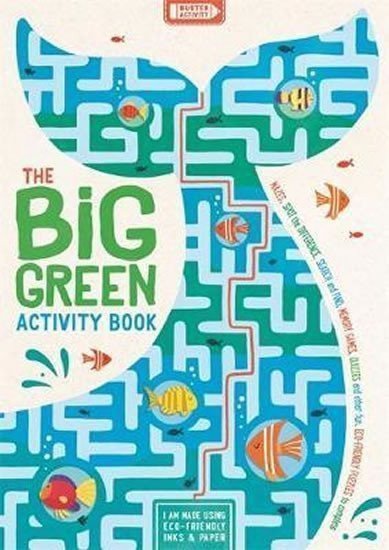 The Big Green Activity Book Mazes Spot the Difference Search and Find Memory Games Quizzes and other Fun Eco-Friendly Puzzles to Complete – Bigwood John