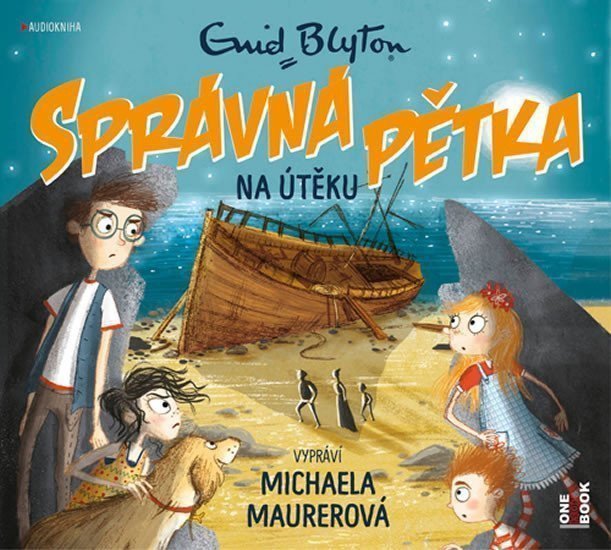 Správná pětka na útěku - CD Čte Michaela Maurerová