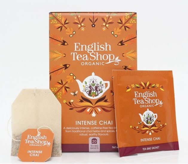 English Tea Shop Čaj Chai Tea Intenzivní čený bio 20 sáčků
