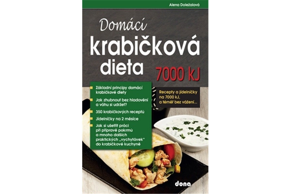 Domácí krabičková dieta 7000 kJ a téměř bez vážení – Doležalová Alena