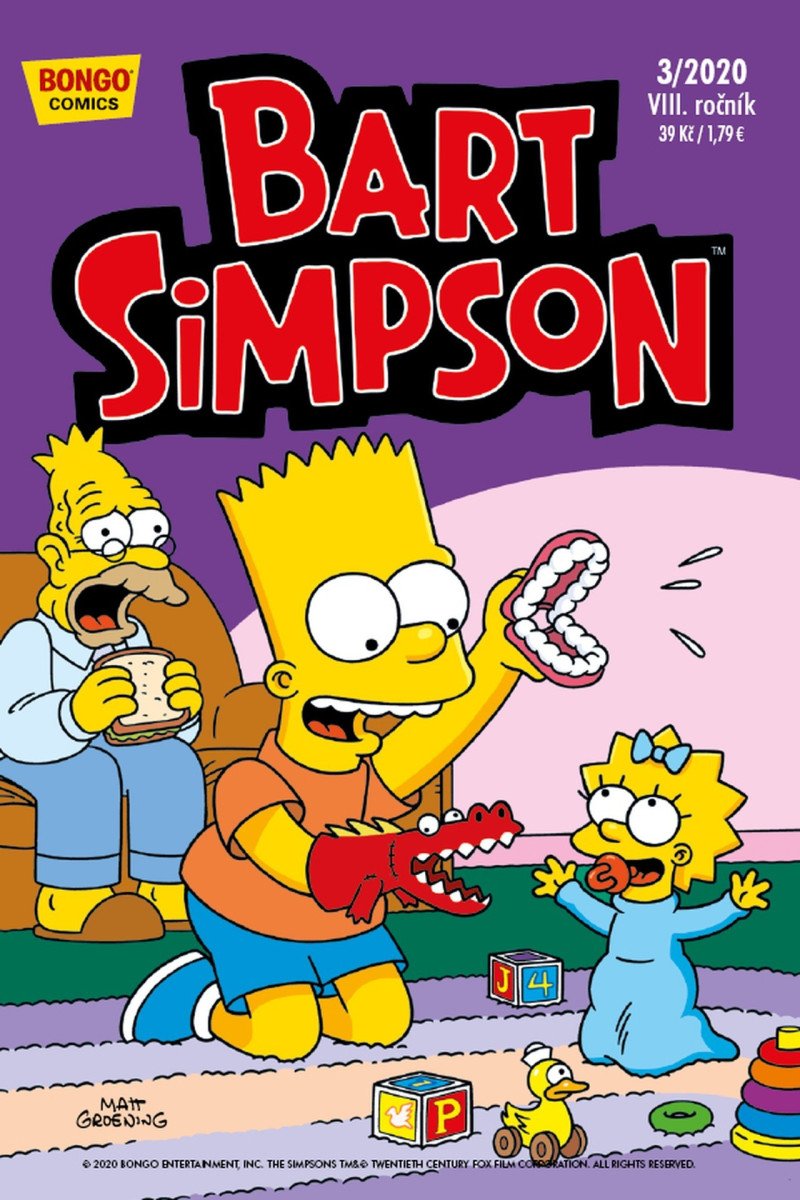 Simpsonovi - Bart Simpson 32020 – group of authors