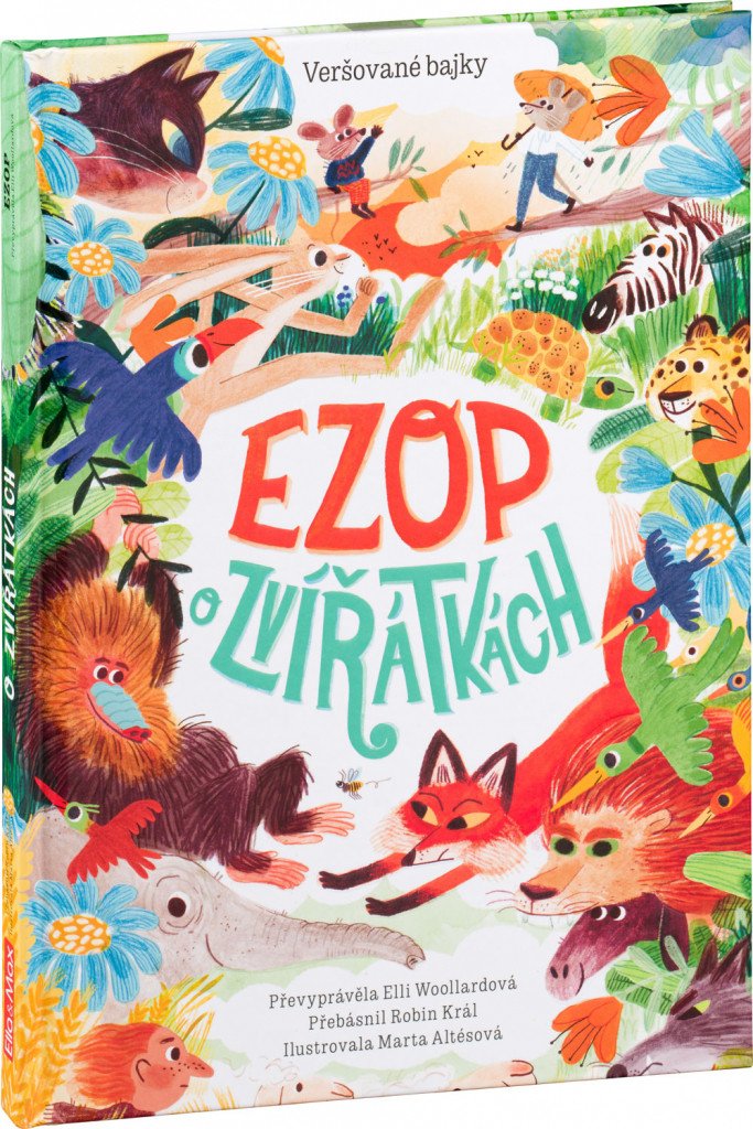 Ezop o zvířátkách - Veršované bajky – Ezop
