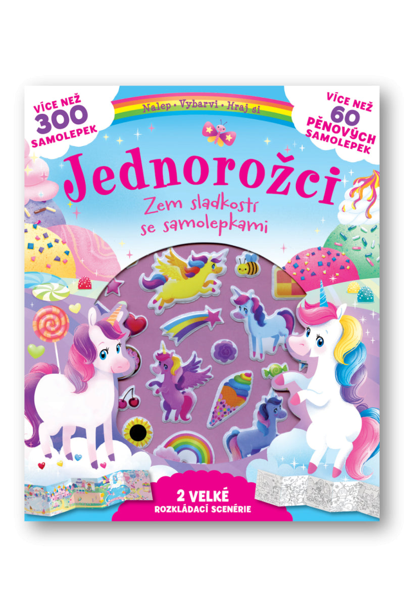 Jednorožci - Kouzelné samolepkové království