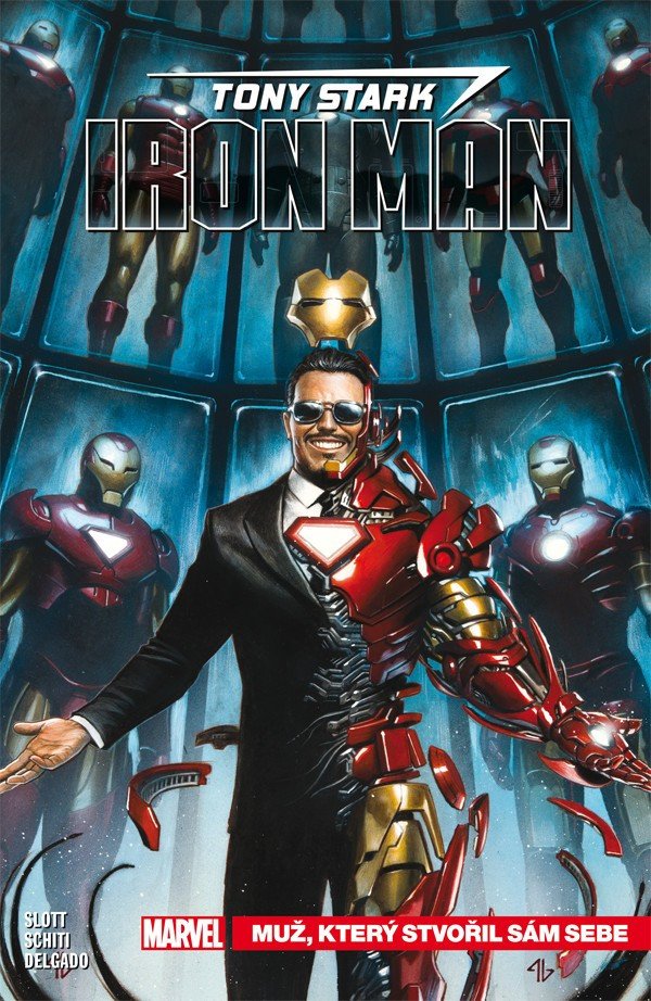 Tony Stark Iron Man 1 - Muž který stvořil sám sebe – Slott Dan