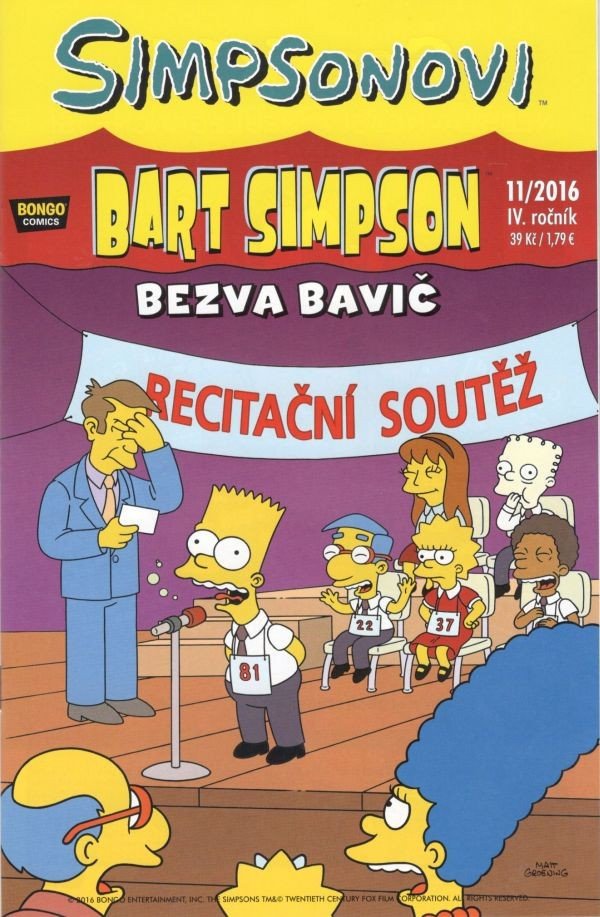 Simpsonovi - Bart Simpson 112016 - Bezva bavič – group of authors