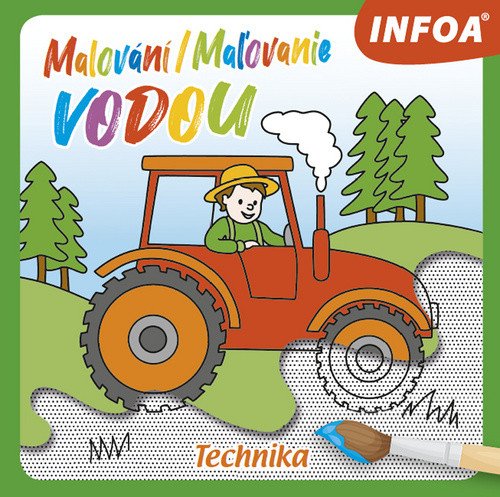 Malování Maľovanie vodou - Technika