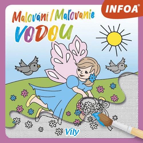 Malování Maľovanie vodou - Víly