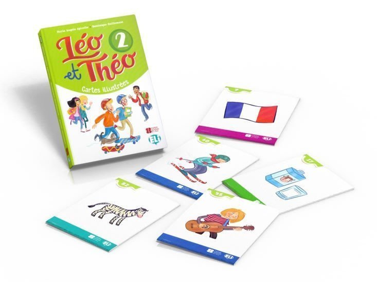 Léo et Théo 2 Cartes illustrées - Cartes ilustrées – Guillemant Dominique