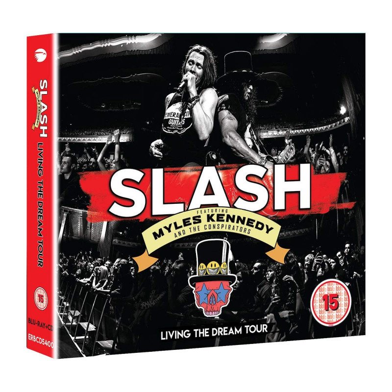 Slash a Myles Kennedy Living the Dream Tour 3DVD